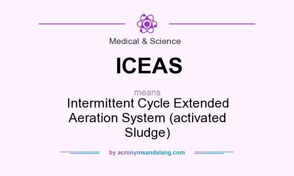 What does ICEAS mean? It stands for Intermittent Cycle Extended Aeration System (activated Sludge)