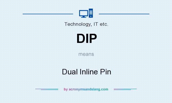 What does DIP mean? It stands for Dual Inline Pin