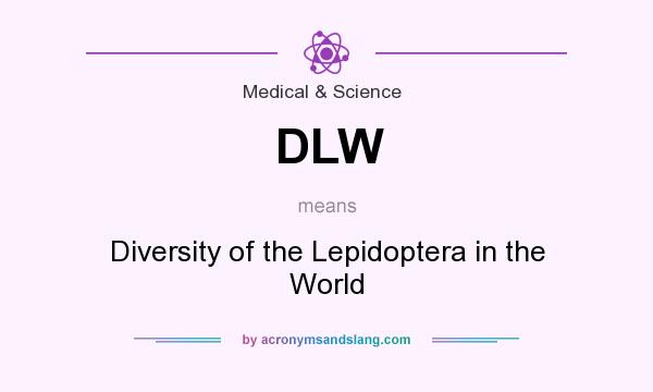 What does DLW mean? It stands for Diversity of the Lepidoptera in the World