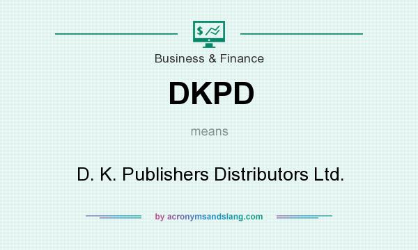 What does DKPD mean? It stands for D. K. Publishers Distributors Ltd.