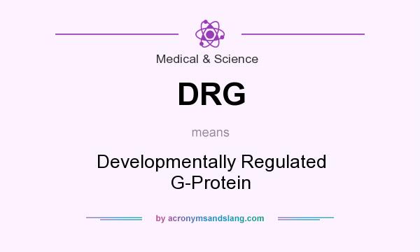 What does DRG mean? It stands for Developmentally Regulated G-Protein