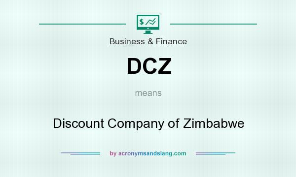 What does DCZ mean? It stands for Discount Company of Zimbabwe
