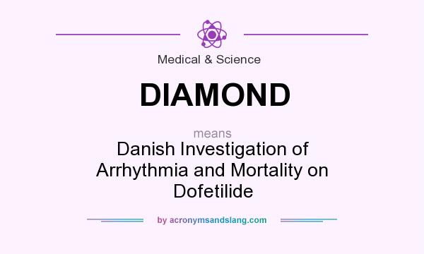 What does DIAMOND mean? It stands for Danish Investigation of Arrhythmia and Mortality on Dofetilide