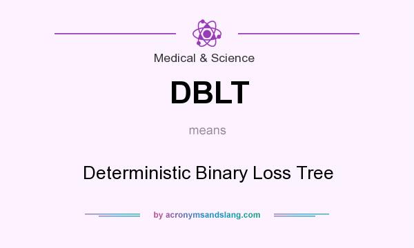 What does DBLT mean? It stands for Deterministic Binary Loss Tree