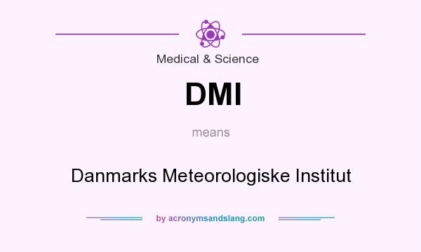 What does DMI mean? It stands for Danmarks Meteorologiske Institut