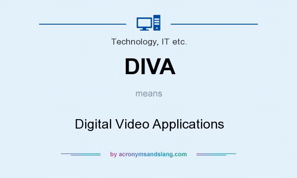 What does DIVA mean? It stands for Digital Video Applications