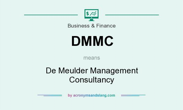 What does DMMC mean? It stands for De Meulder Management Consultancy