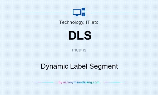 What does DLS mean? It stands for Dynamic Label Segment