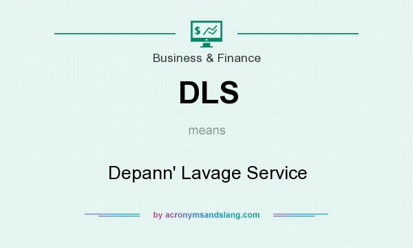 What does DLS mean? It stands for Depann` Lavage Service