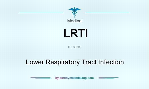 What does LRTI mean? It stands for Lower Respiratory Tract Infection