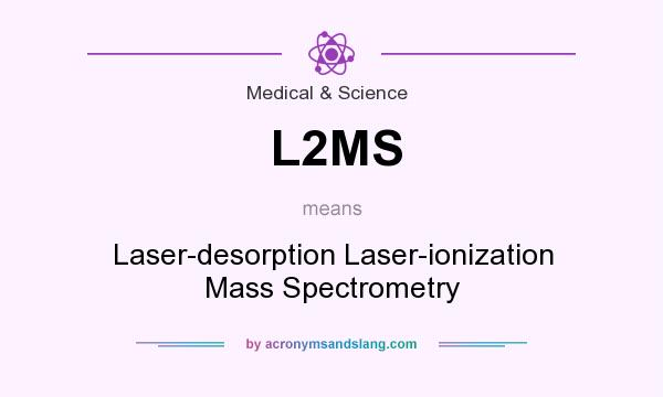 What does L2MS mean? It stands for Laser-desorption Laser-ionization Mass Spectrometry