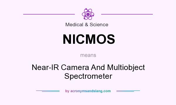 What does NICMOS mean? It stands for Near-IR Camera And Multiobject Spectrometer