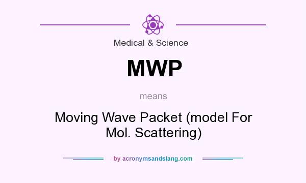 What does MWP mean? It stands for Moving Wave Packet (model For Mol. Scattering)