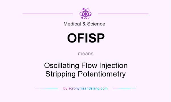 What does OFISP mean? It stands for Oscillating Flow Injection Stripping Potentiometry