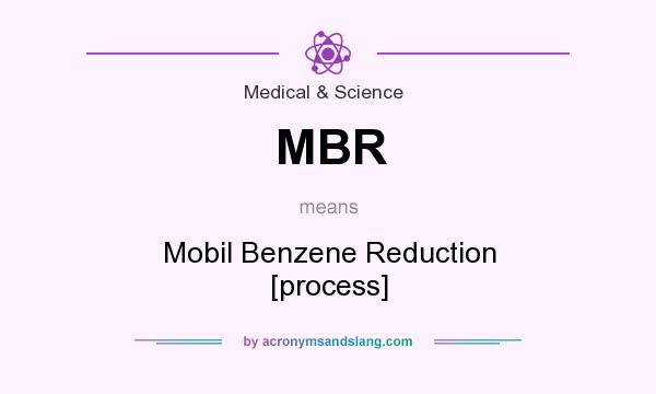 What does MBR mean? It stands for Mobil Benzene Reduction [process]