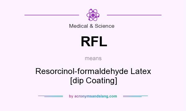 What does RFL mean? It stands for Resorcinol-formaldehyde Latex [dip Coating]