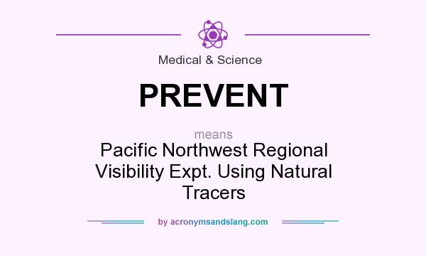 What does PREVENT mean? It stands for Pacific Northwest Regional Visibility Expt. Using Natural Tracers