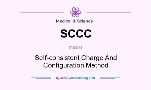 What does SCCC mean? It stands for Self-consistent Charge And Configuration Method