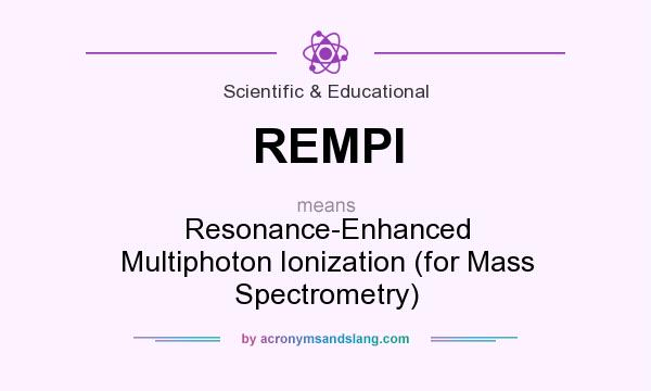 What does REMPI mean? It stands for Resonance-Enhanced Multiphoton Ionization (for Mass Spectrometry)