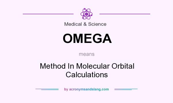 What does OMEGA mean? It stands for Method In Molecular Orbital Calculations