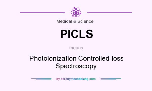 What does PICLS mean? It stands for Photoionization Controlled-loss Spectroscopy