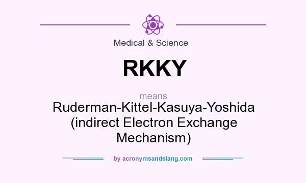 What does RKKY mean? It stands for Ruderman-Kittel-Kasuya-Yoshida (indirect Electron Exchange Mechanism)