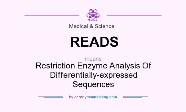 What does READS mean? It stands for Restriction Enzyme Analysis Of Differentially-expressed Sequences