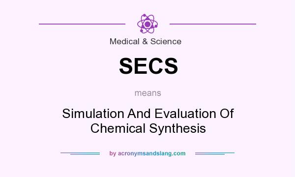 What does SECS mean? It stands for Simulation And Evaluation Of Chemical Synthesis