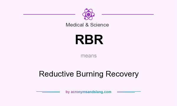 What does RBR mean? It stands for Reductive Burning Recovery