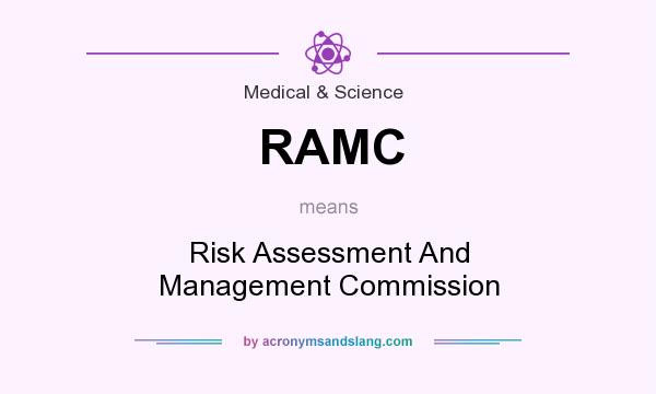 What does RAMC mean? It stands for Risk Assessment And Management Commission