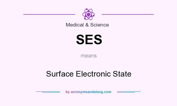 What does SES mean? It stands for Surface Electronic State