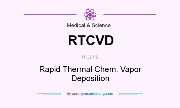 What does RTCVD mean? It stands for Rapid Thermal Chem. Vapor Deposition