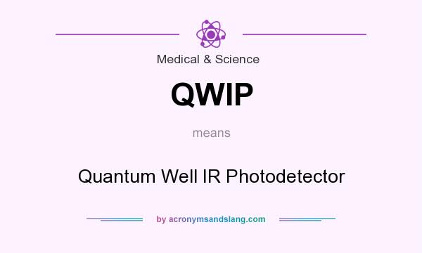 What does QWIP mean? It stands for Quantum Well IR Photodetector
