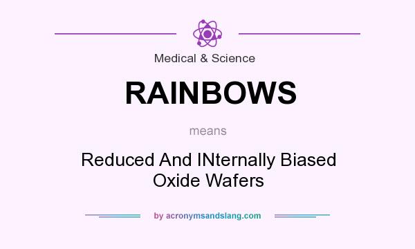 What does RAINBOWS mean? It stands for Reduced And INternally Biased Oxide Wafers