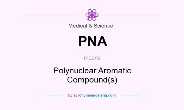 What does PNA mean? It stands for Polynuclear Aromatic Compound(s)