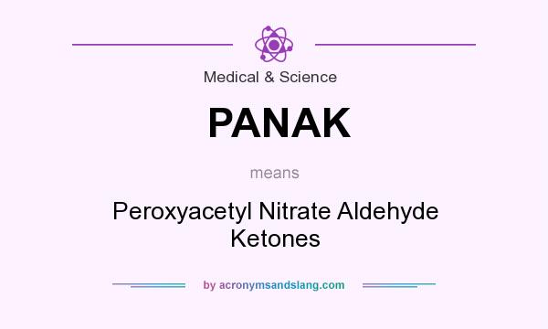 What does PANAK mean? It stands for Peroxyacetyl Nitrate Aldehyde Ketones