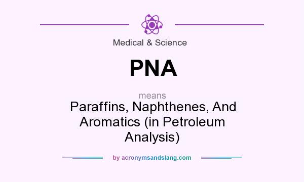 What does PNA mean? It stands for Paraffins, Naphthenes, And Aromatics (in Petroleum Analysis)