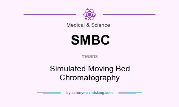 What does SMBC mean? It stands for Simulated Moving Bed Chromatography