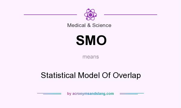 What does SMO mean? It stands for Statistical Model Of Overlap