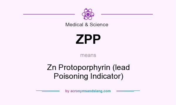 What does ZPP mean? It stands for Zn Protoporphyrin (lead Poisoning Indicator)