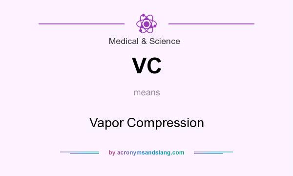 What does VC mean? It stands for Vapor Compression