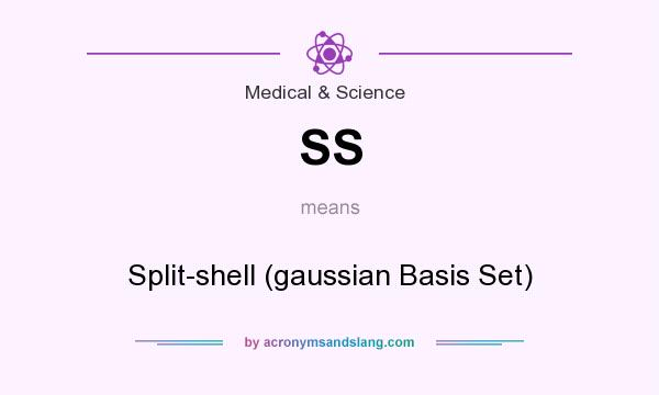 What does SS mean? It stands for Split-shell (gaussian Basis Set)
