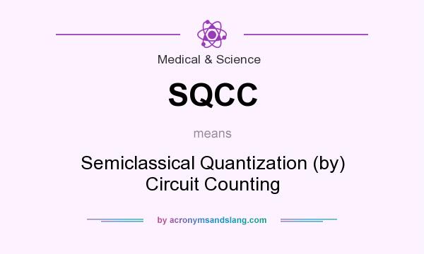 What does SQCC mean? It stands for Semiclassical Quantization (by) Circuit Counting