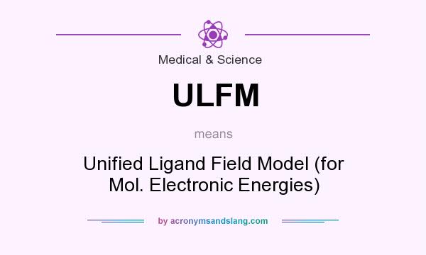 What does ULFM mean? It stands for Unified Ligand Field Model (for Mol. Electronic Energies)