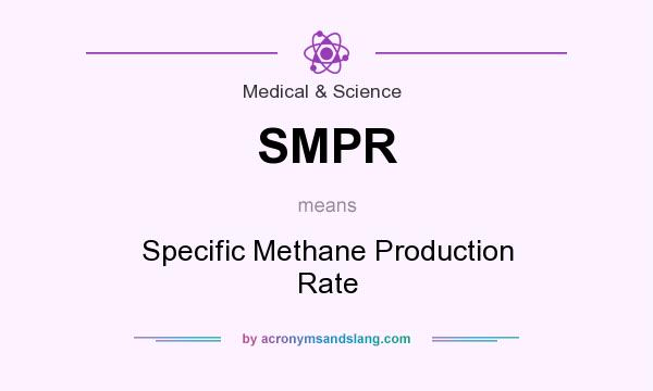 What does SMPR mean? It stands for Specific Methane Production Rate