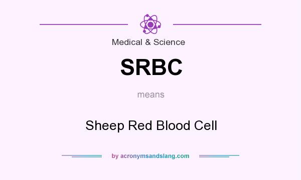 What does SRBC mean? It stands for Sheep Red Blood Cell