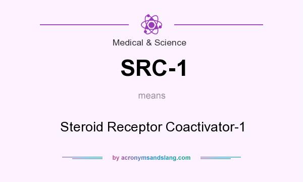 What does SRC-1 mean? It stands for Steroid Receptor Coactivator-1