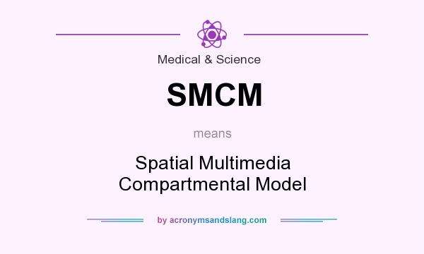 What does SMCM mean? It stands for Spatial Multimedia Compartmental Model