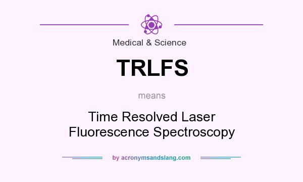 What does TRLFS mean? It stands for Time Resolved Laser Fluorescence Spectroscopy