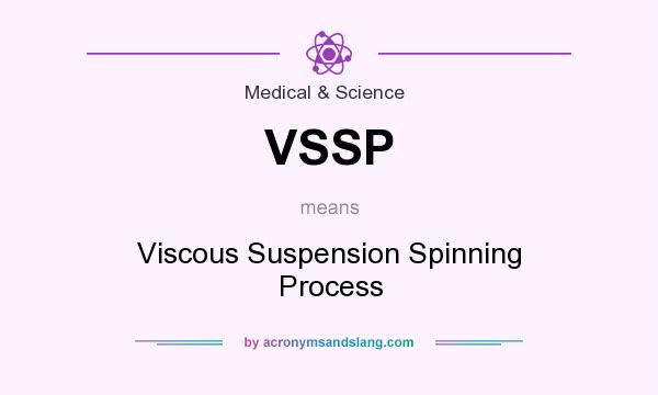 What does VSSP mean? It stands for Viscous Suspension Spinning Process
